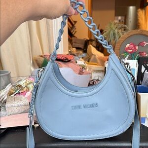 Steve Madden Light Blue Shoulder Bag
